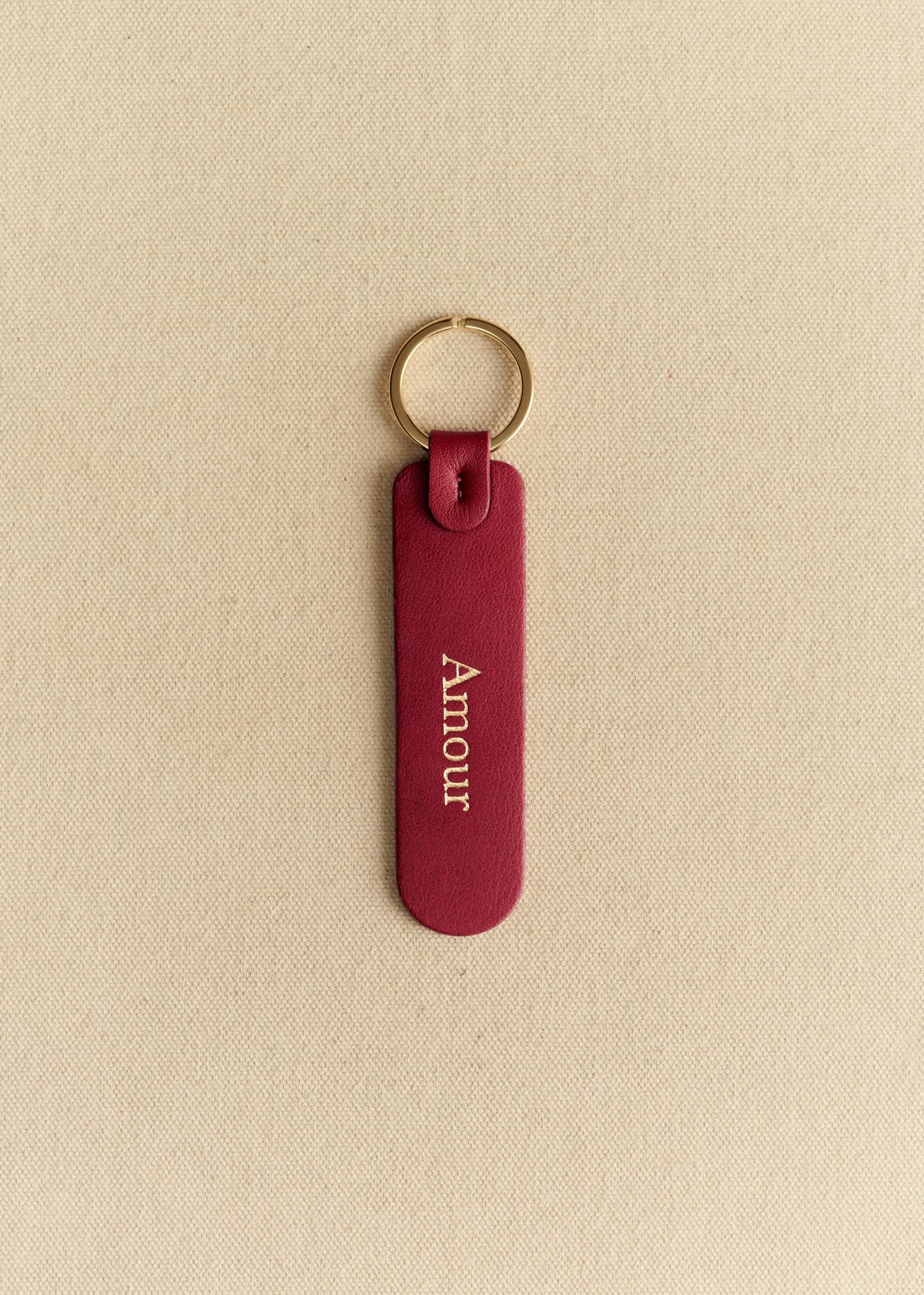 Porte-clés - Rouge " Amour "