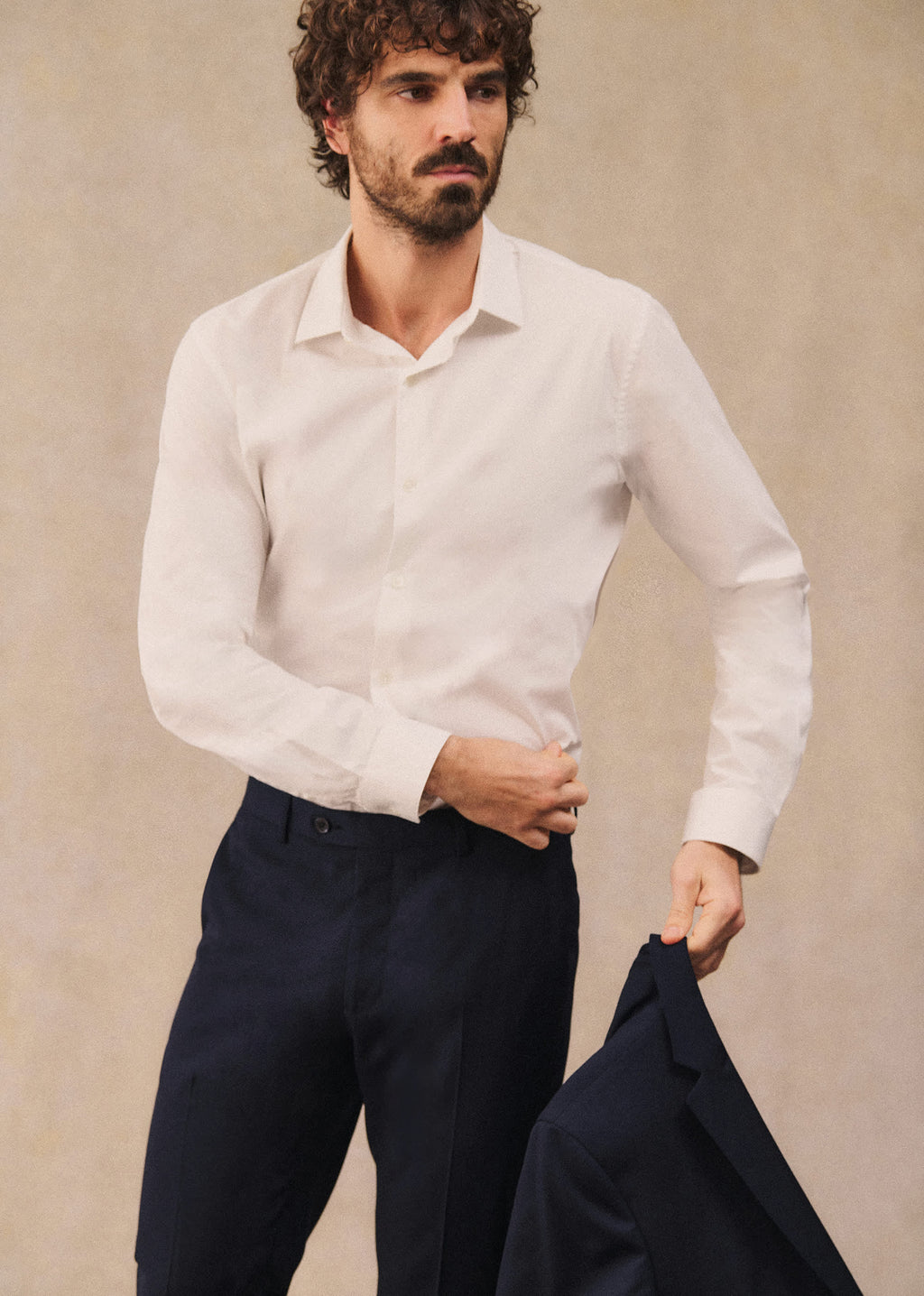 Chemise Allen Pinpoint - Blanc