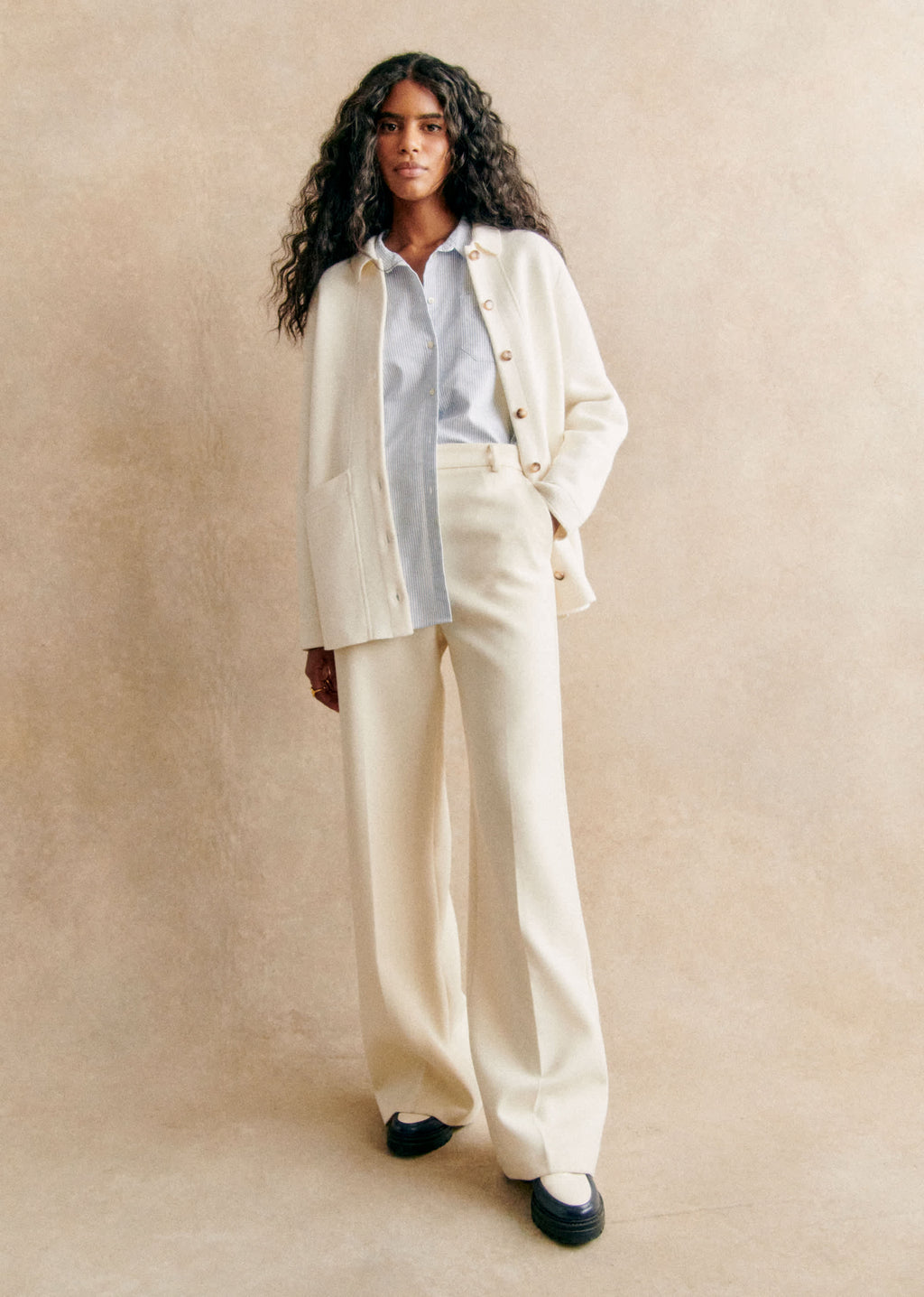 Pantalon Matheo - Ecru