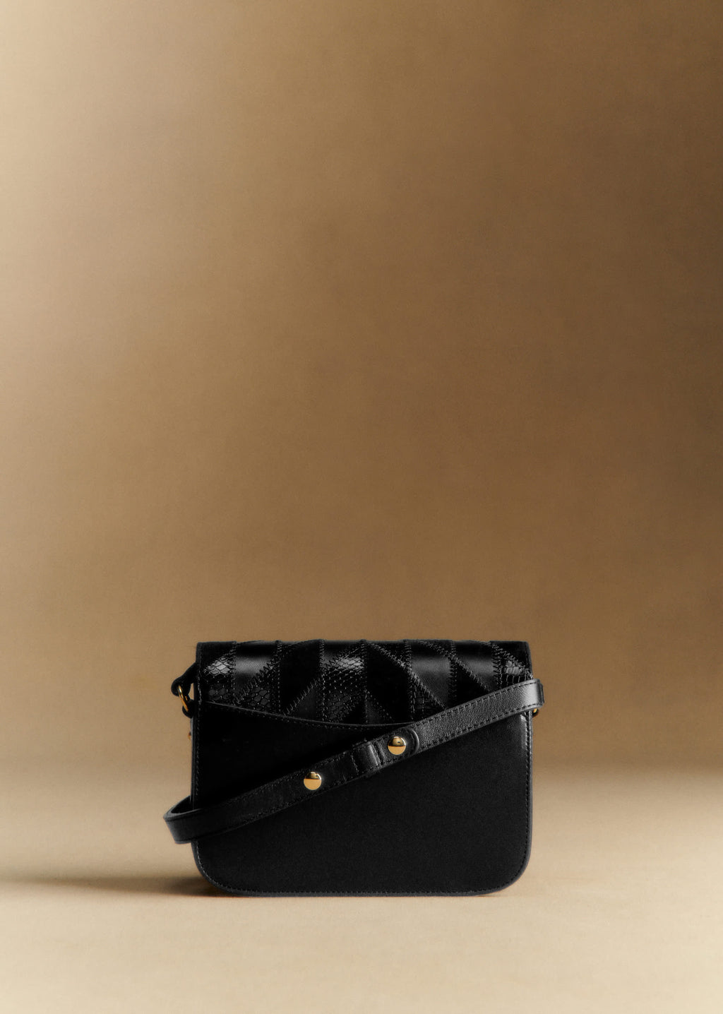 Sac Mini Milo Classique - Noir Patchwork Multi