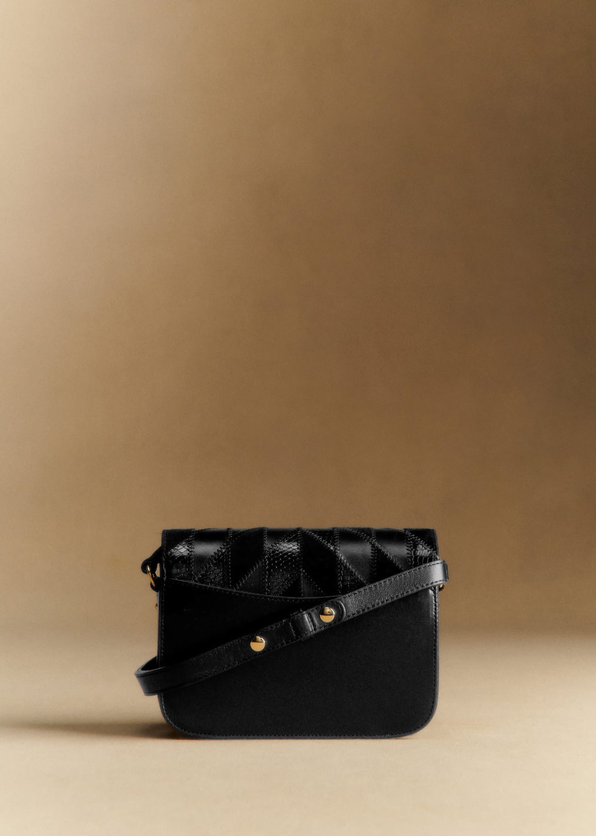 Sac Mini Milo Classique - Noir Patchwork Multi