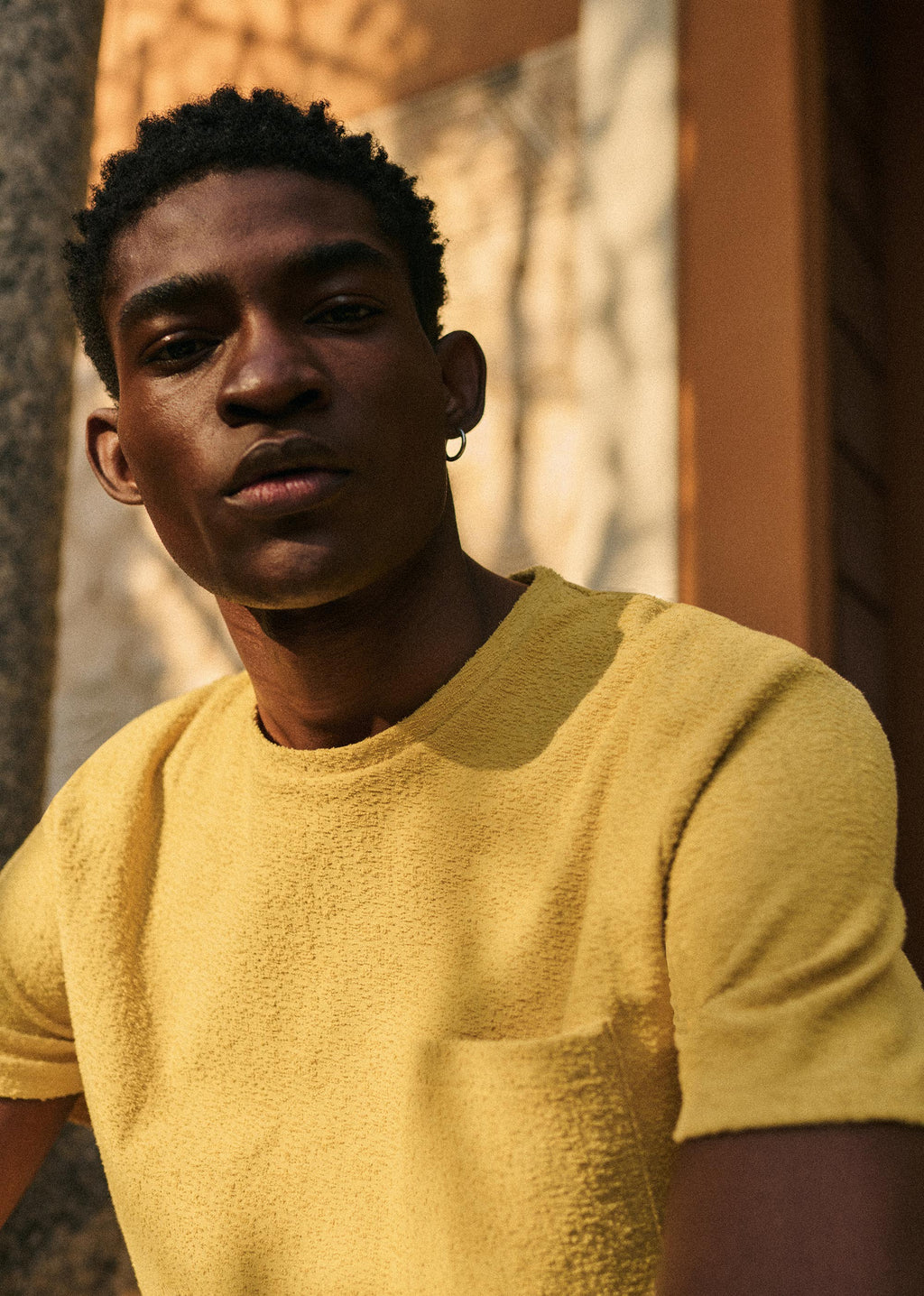 T-Shirt Barlo - Jaune