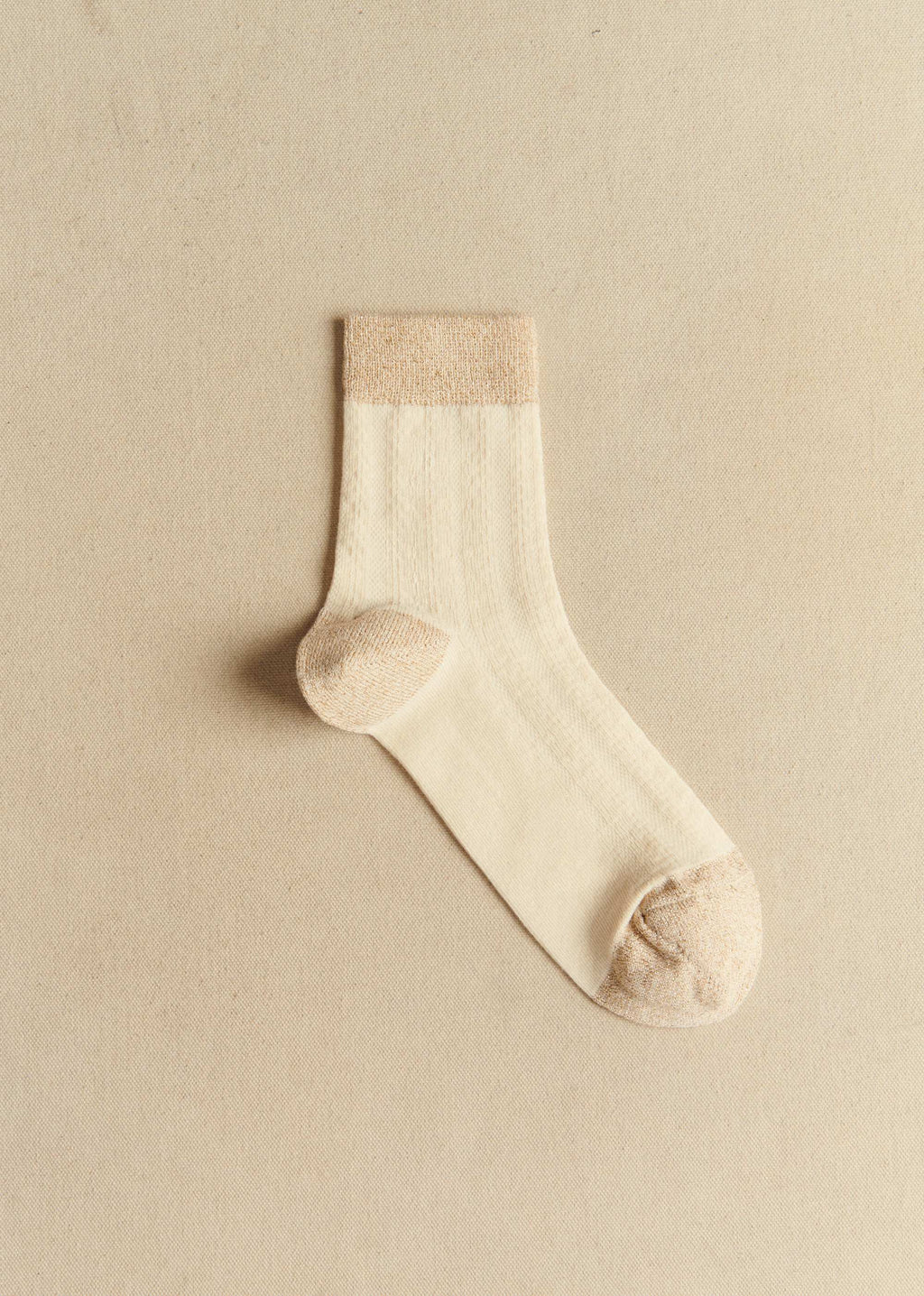 Chaussettes Bianca - Doré Écru