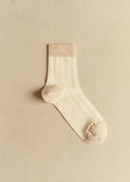 Chaussettes Bianca - Doré Écru