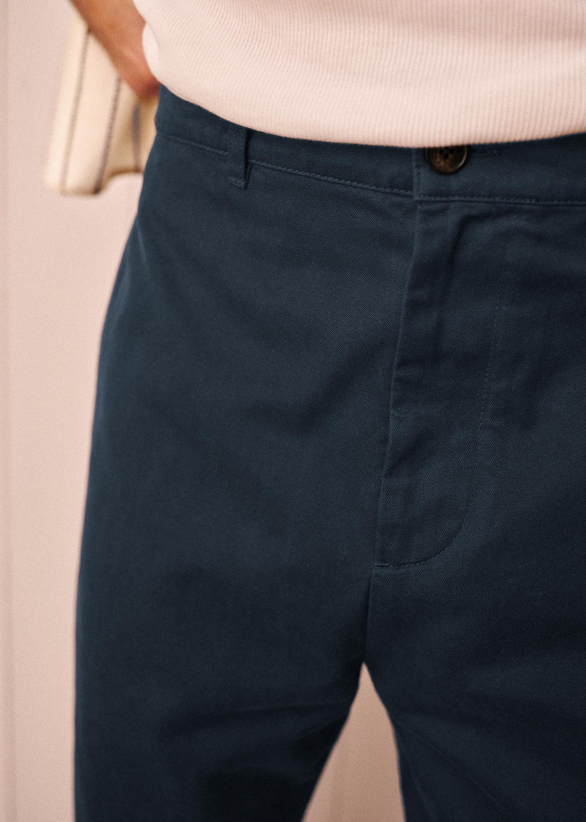 Chino Droit Clay - Marine