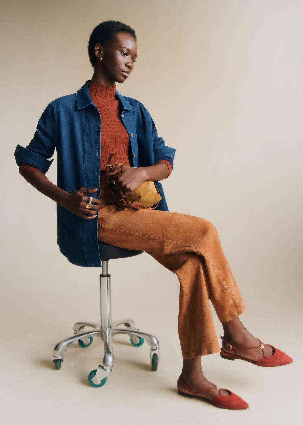 Ballerines Low Alexia - Terracotta