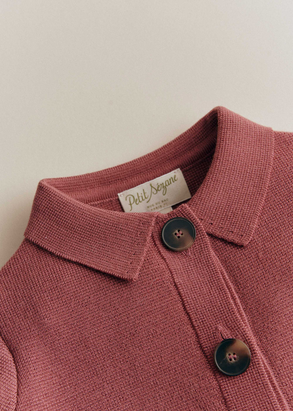 Gilet Betty - Bois de Rose Foncé