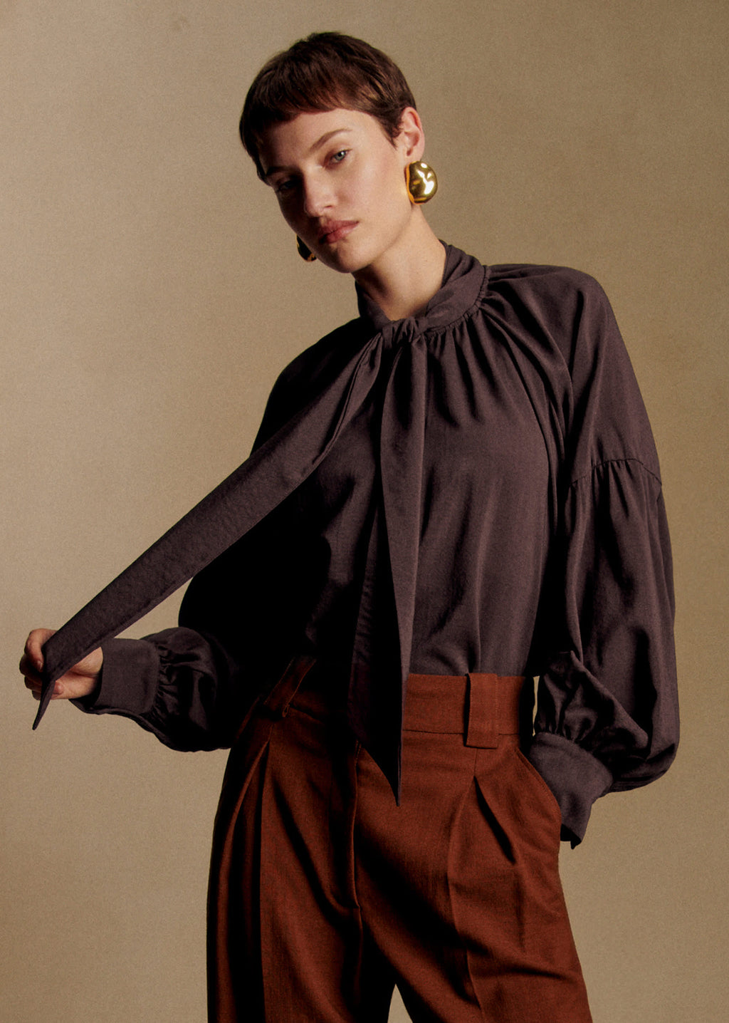 Chemise Tazia - Marron Profond