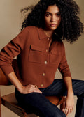 Gilet Betty - Noisette
