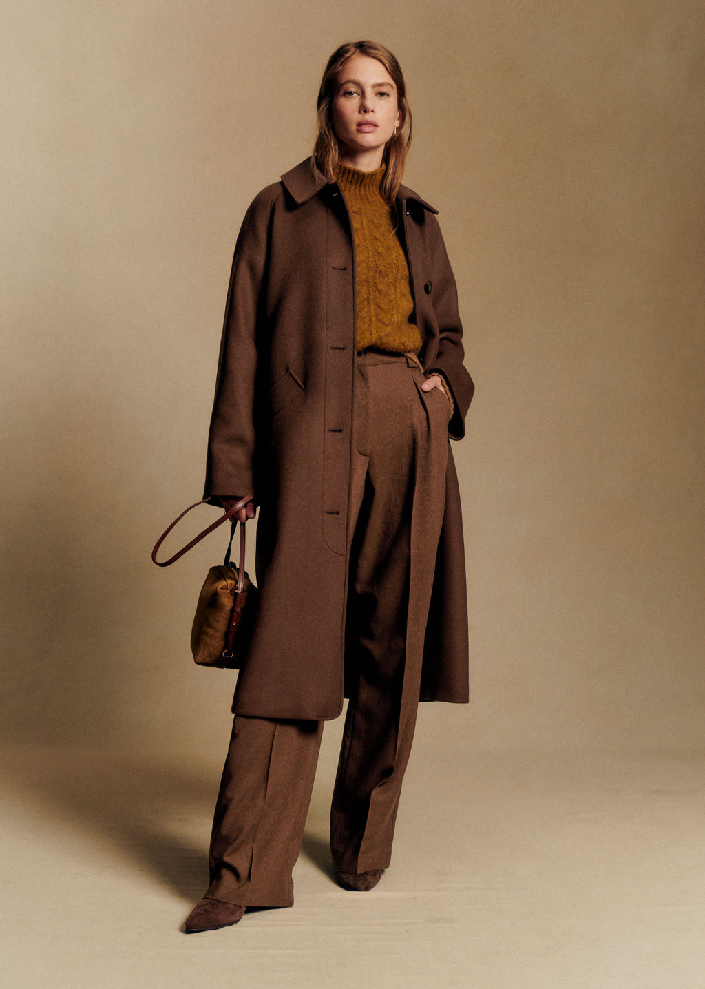 Manteau Clyde - Chocolat