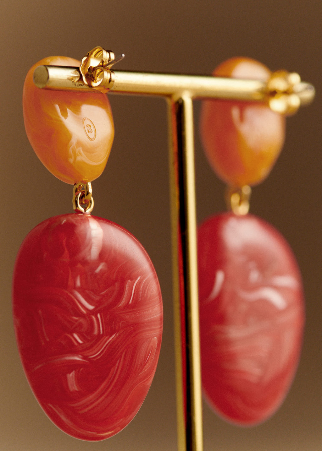 Boucles d'oreilles Carla - Rose Multi