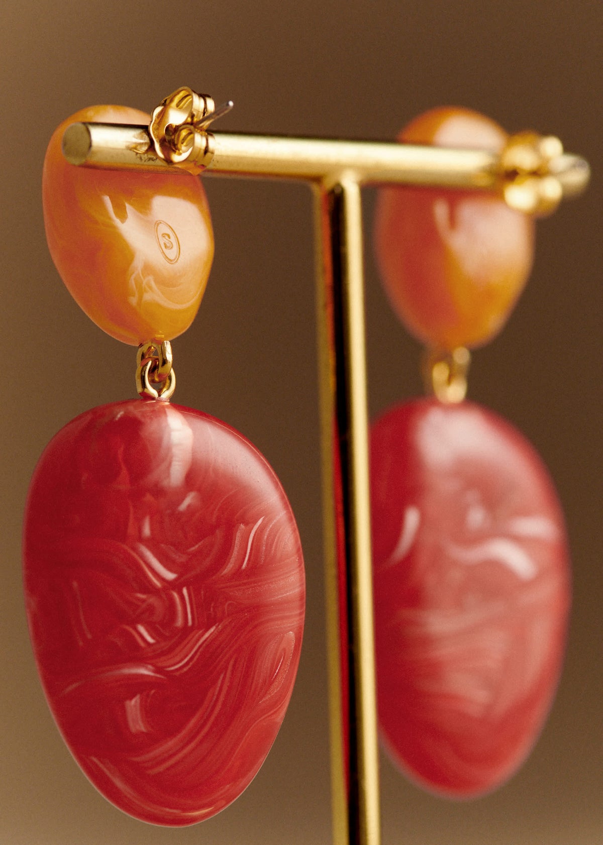 Boucles d'oreilles Carla - Rose Multi
