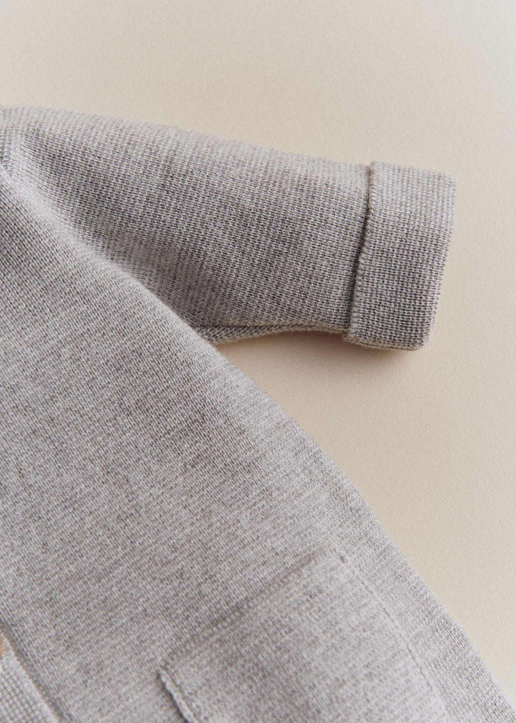 Combinaison Maille Bettino - Gris Chiné