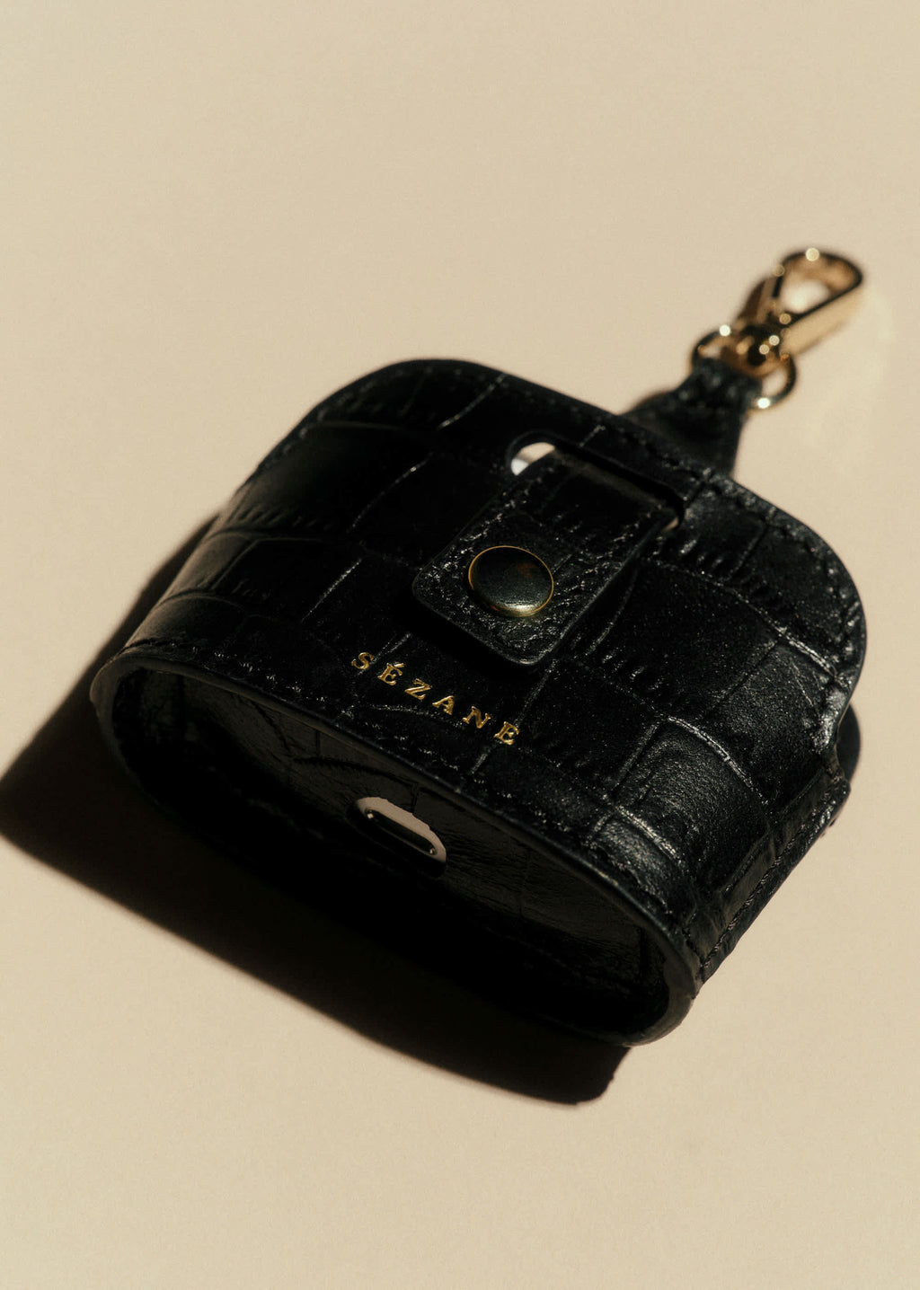 Etui AirPods Victor - Noir Croco