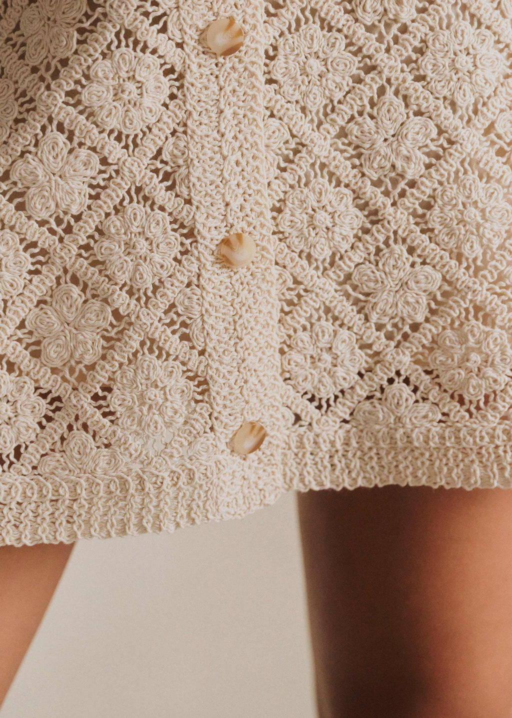 Robe ELISINA - Ecru