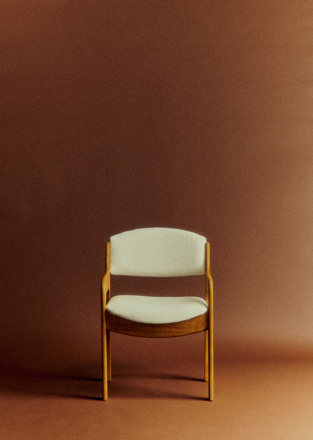 Fauteuil vintage scandinave - Bois