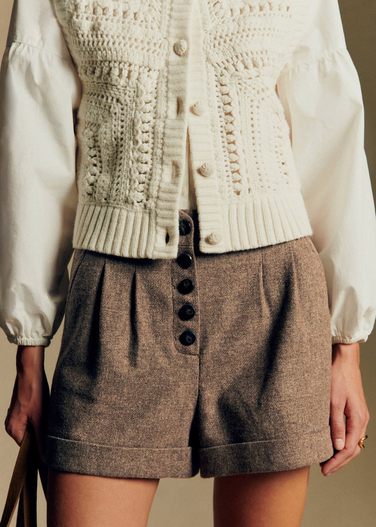 Short Wallace - Taupe