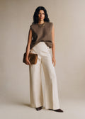 Pantalon Marino - Ecru