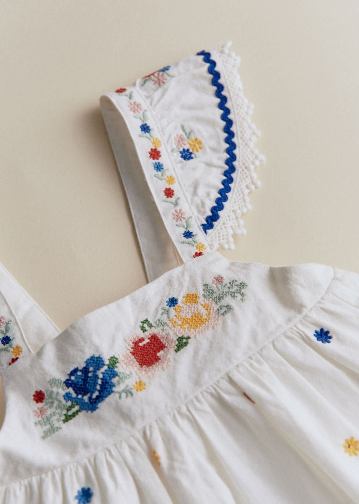 Robe Martha - Broderie Placée Spring