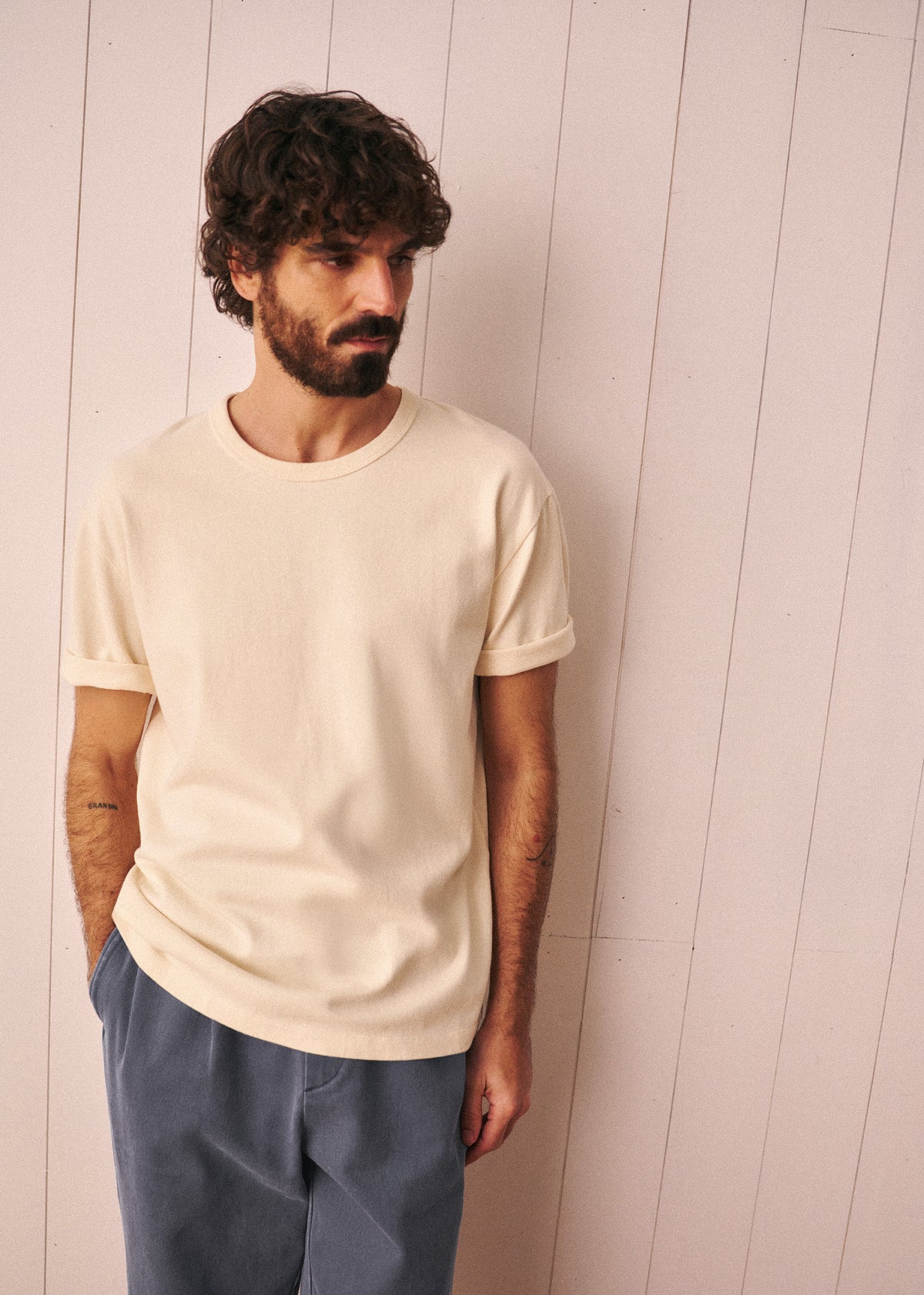 T-Shirt Oversize Drenil - Écru