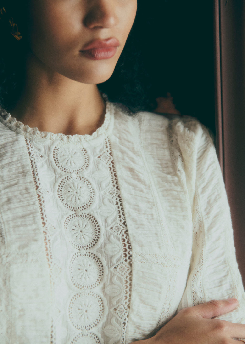 Chemise Bamba - Broderie Ecru