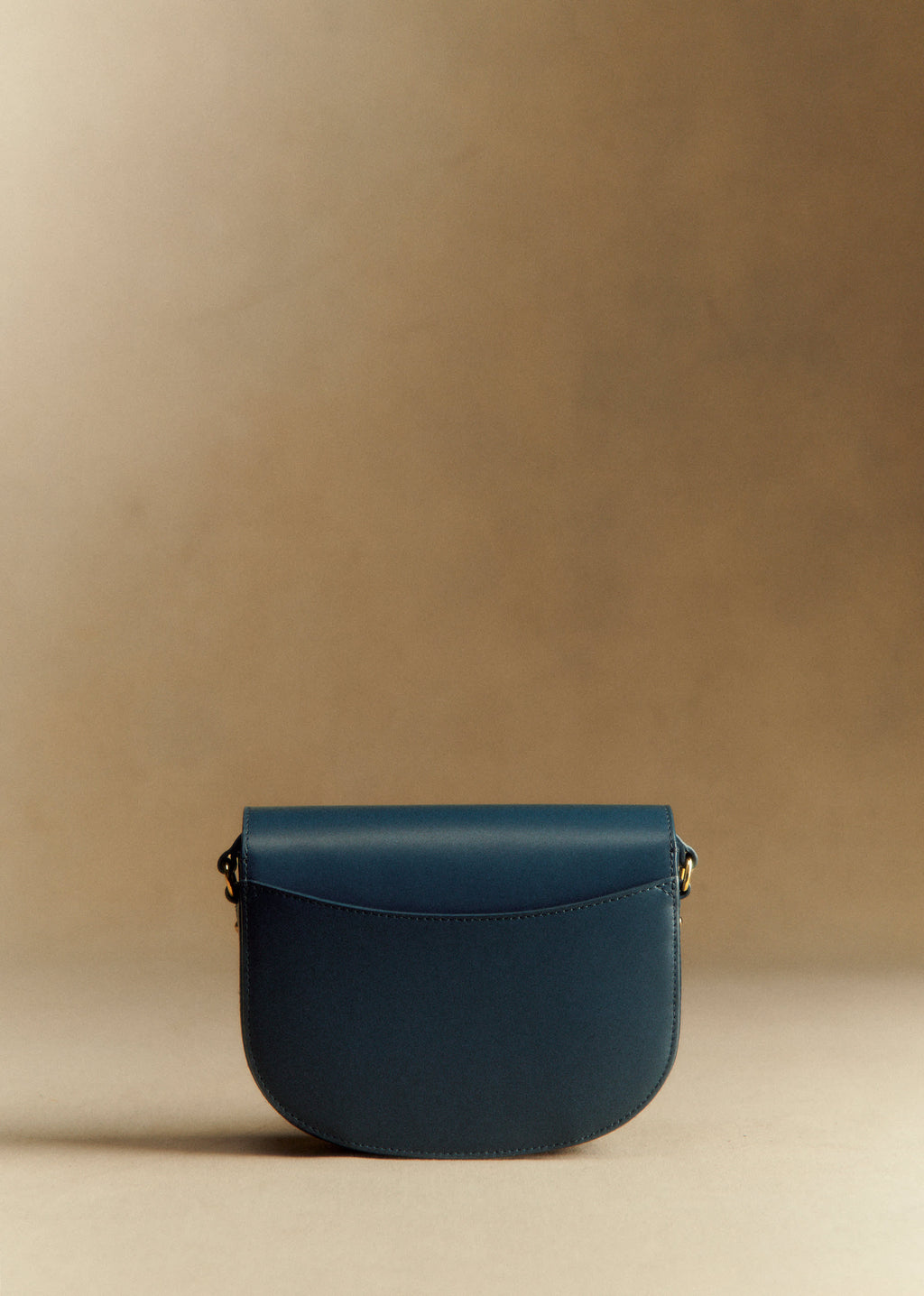 Sac Claude - Bleu Denim Lisse