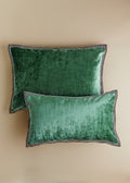 Coussin Velours Texturé - Petit modèle - Vert d'Eau