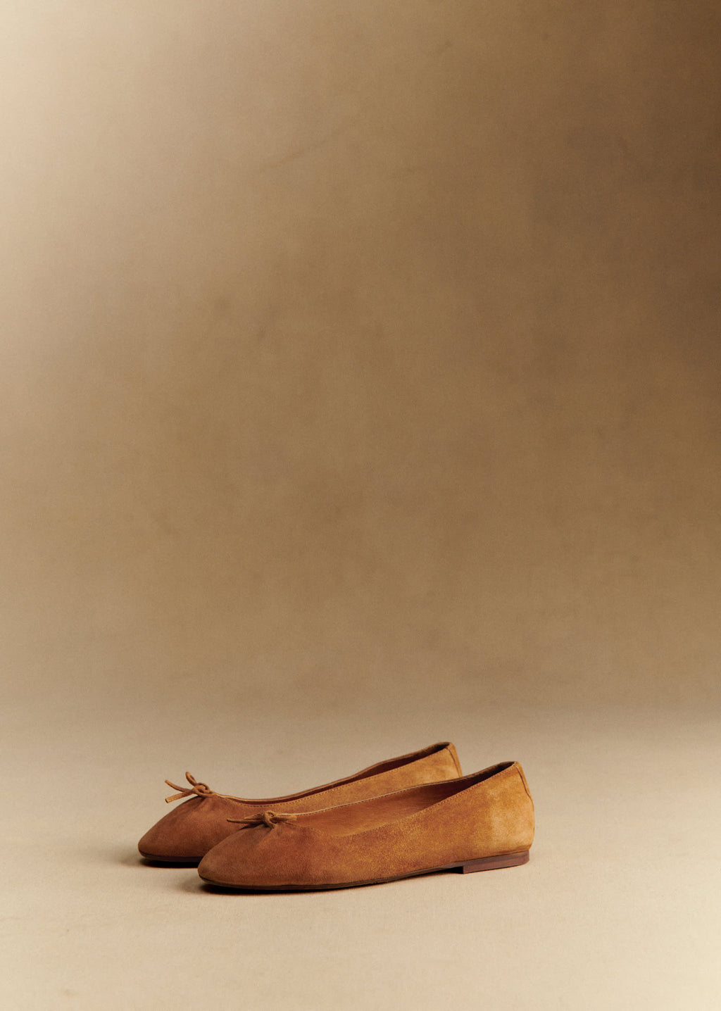 Ballerines Low Agathe - Noisette