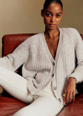Gilet Basile - Gris Clair Perle
