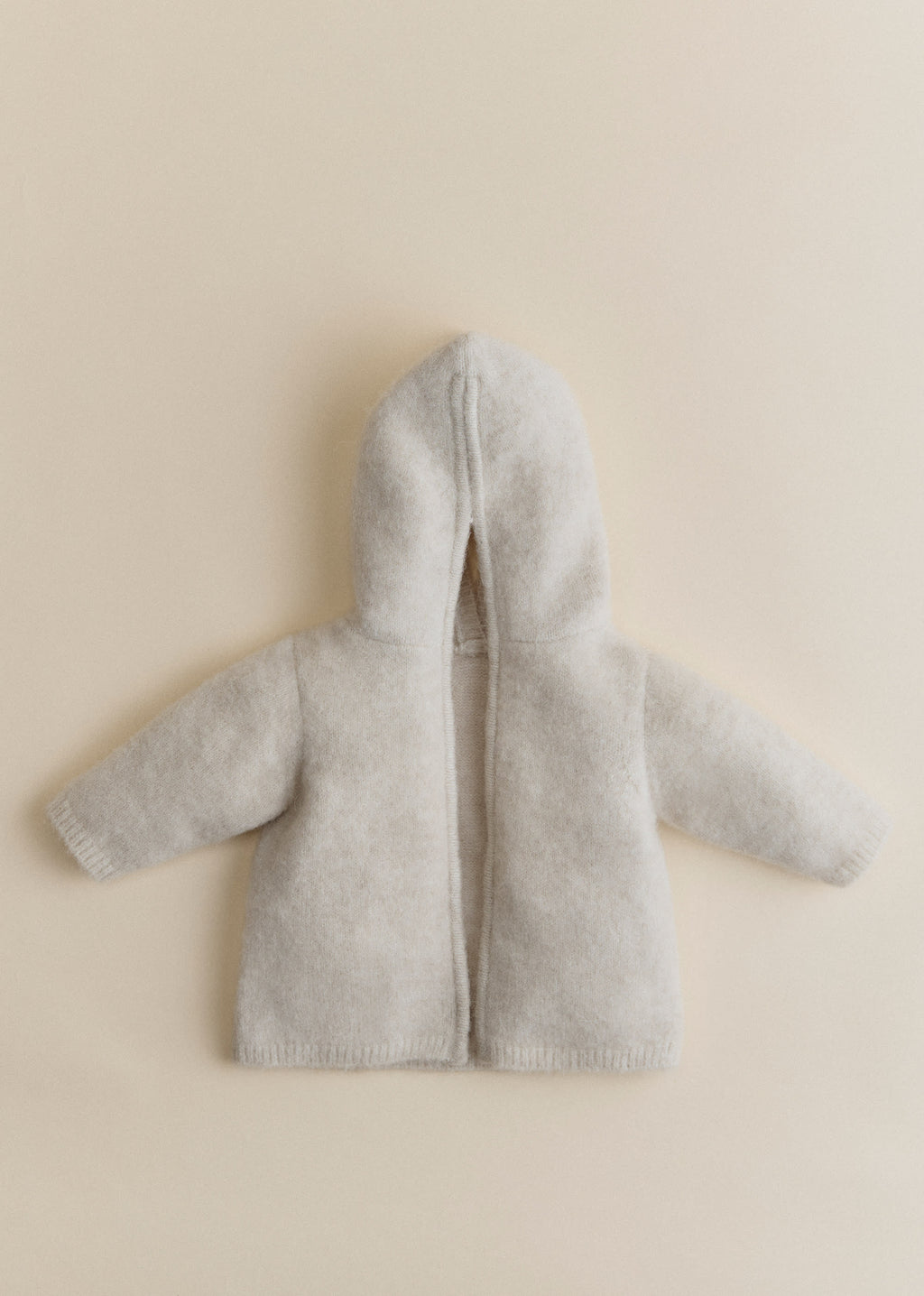 Manteau Maille Ourson - Naturel