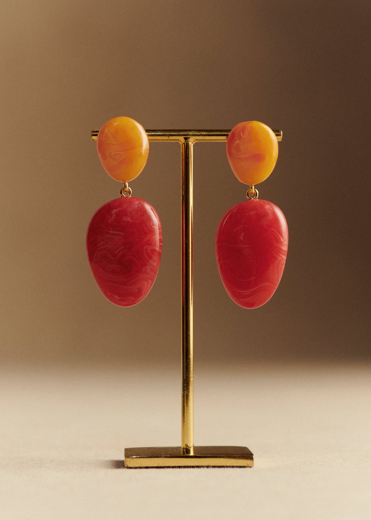Boucles d'oreilles Carla - Rose Multi